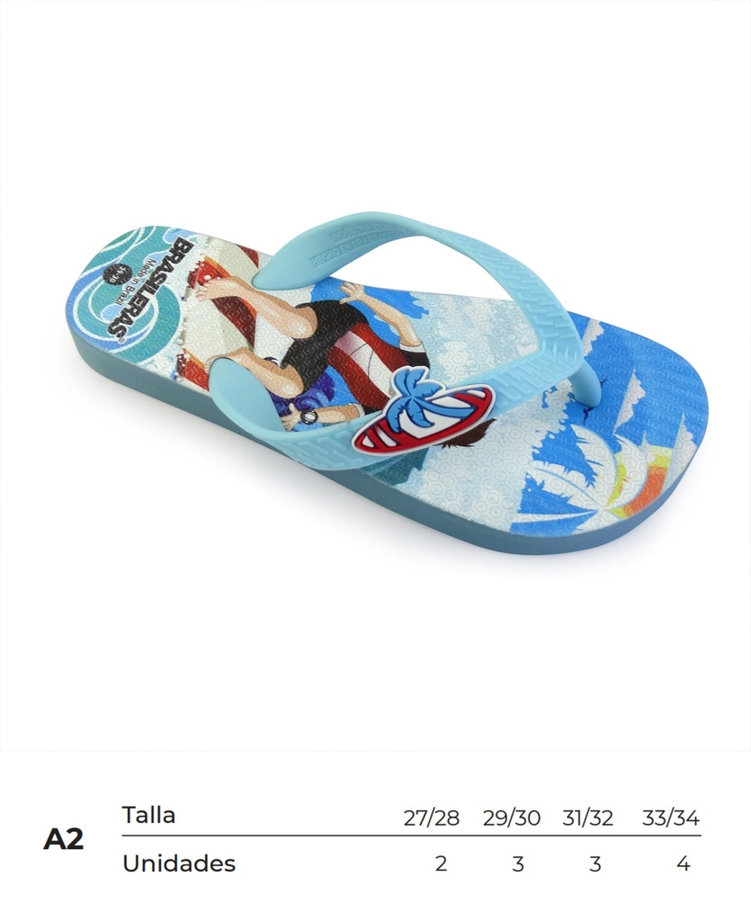 Carton Brasileras Printed 20 Surfers New