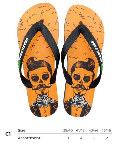 [CBP20CHPR202439-46] Carton Brasileras Printed Calahipster (Black, C1)