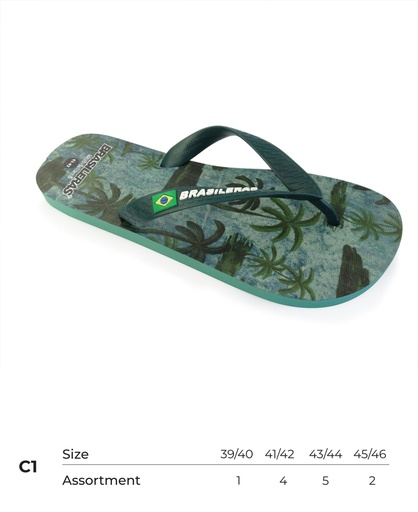 [CBP20SFRI2439-46] Carton Brasileras Printed 20 Safari (Military Green, C1)