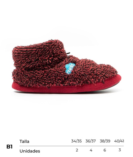 [CNBOC69534-41] Carton Nuvola Boot Home Cloud Polar (Garnet, B1)
