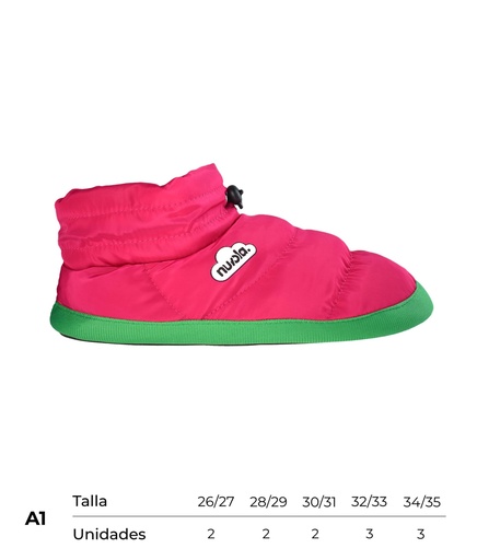 [CNBHGPRTY2526-35] Carton Nuvola Boot Home Party (Fuchsia, A1)