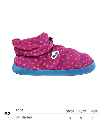 [CNBHGPR21TIE2536-41] Carton Nuvola Boot Home Printed 21 Twinkle (Fuchsia, B2)