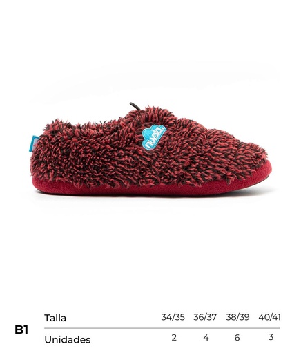 [CNCLCLPL69534-41] Carton Nuvola Classic Cloud Polar (Garnet, B1)