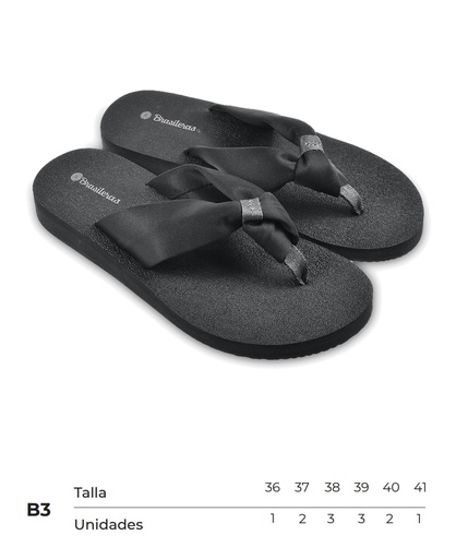 [CBUDO1036-41] Carton Brasileras Nudo (Black, B3)