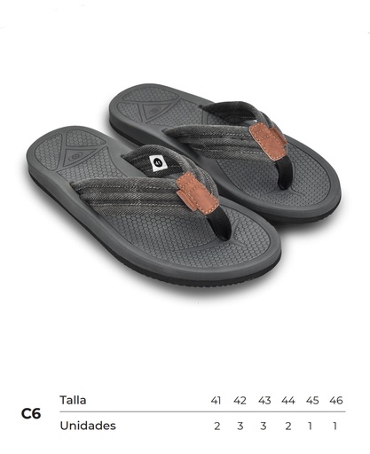 [CBOLV1741-46] Carton Brasileras Oliver (Grey, C6)