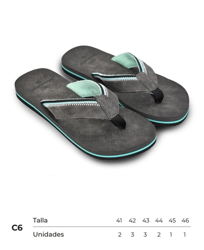 [CBYGO1741-46] Carton Brasileras Yago (Grey, C6)