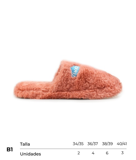 [CNZBEE66734-41] Carton Nuvola Zueco Bee (Coral, B1)