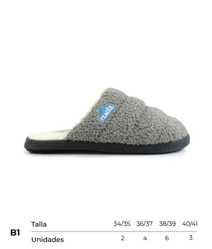 [CNZSHEP1734-41] Carton Nuvola Zueco Sheep (Grey, B1)