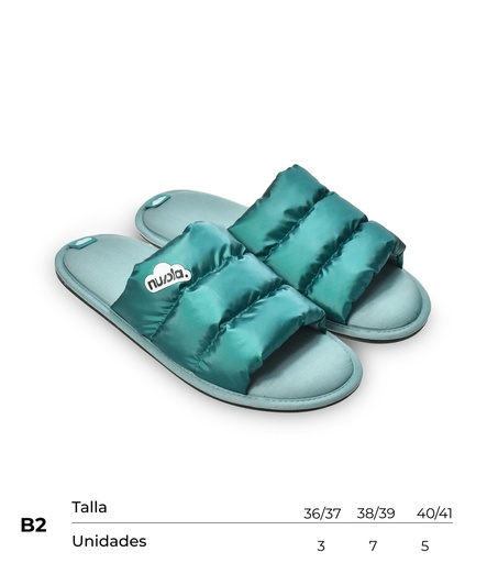 [CNZSIN70736-41] Carton Nuvola Zueco Spring (Green, B2)