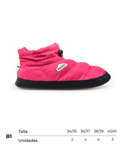 [CNBHG2534-41] Carton Nuvola Boot Home Classic (Fuchsia, B1)