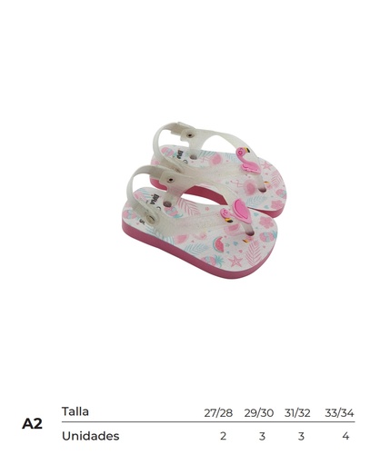 [CBP21FMY2527-34] Carton Brasileras Printed 21 Baby Flamy (Fuchsia, A2)