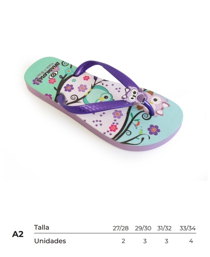 [CBBBO2127-34] Carton Brasileras Printed Bubo (Purple, A2)